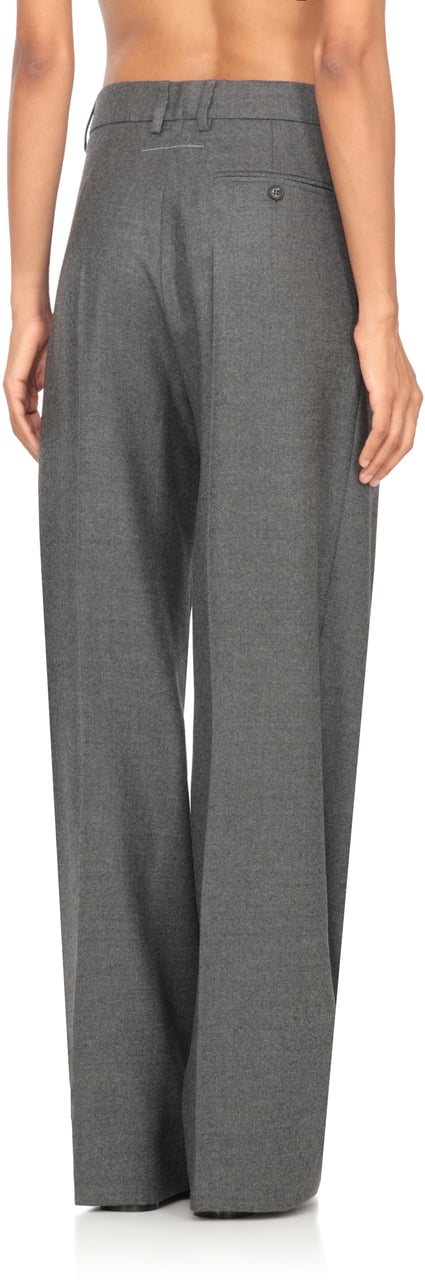 Maison Margiela Trousers Grey Grijs