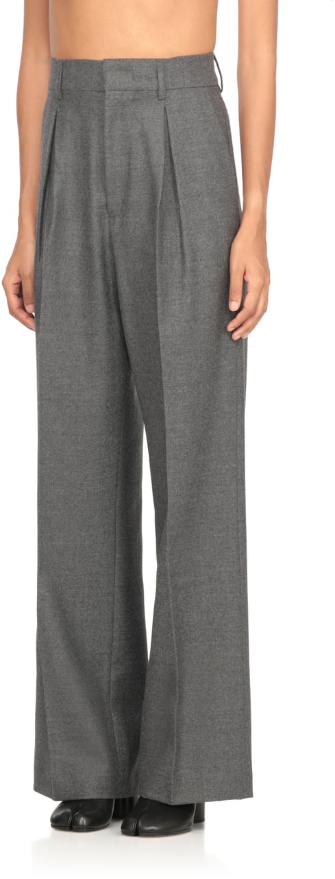 Maison Margiela Trousers Grey Grijs