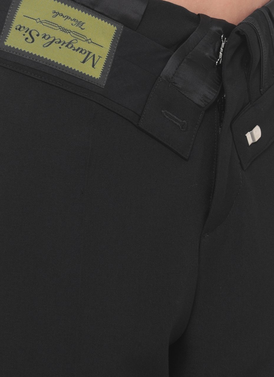 Maison Margiela Trousers Black Zwart
