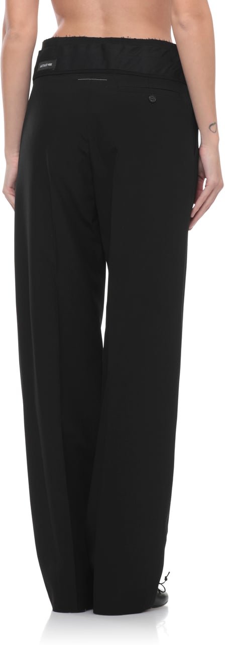Maison Margiela Trousers Black Zwart