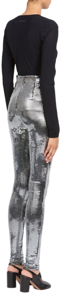 Maison Margiela Trousers Silver Zilver