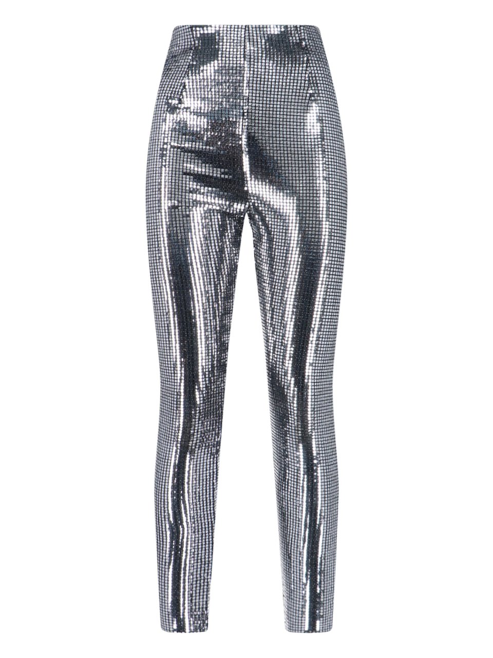 Maison Margiela Metallic Sequin Pants – Silver Neutraal
