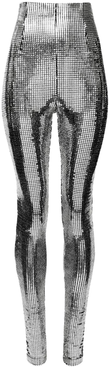 Maison Margiela Trousers Silver Zilver