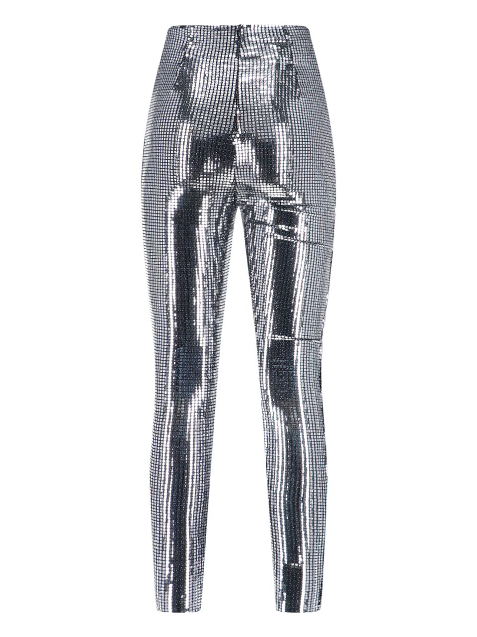 Maison Margiela Metallic Sequin Pants – Silver Neutraal