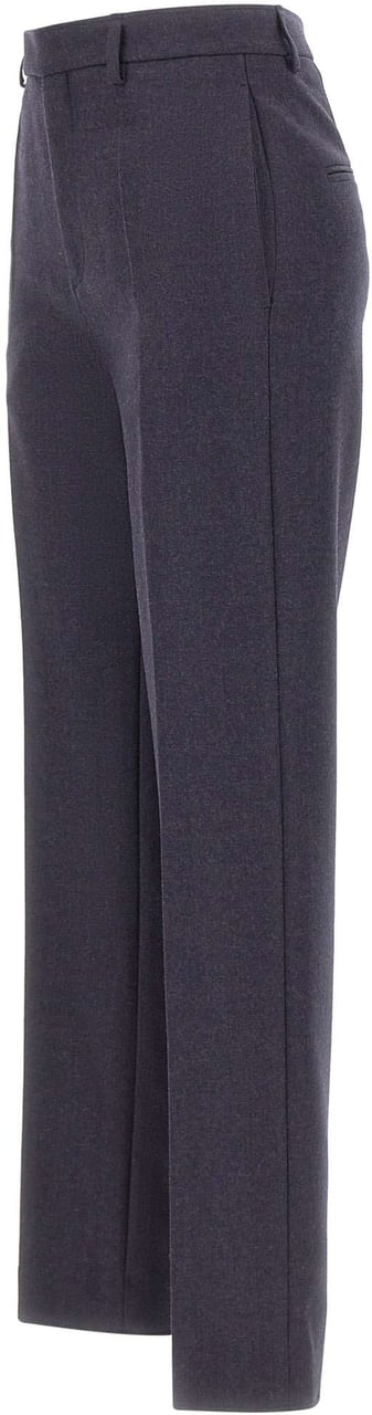 Maison Margiela Trousers Blue Navy