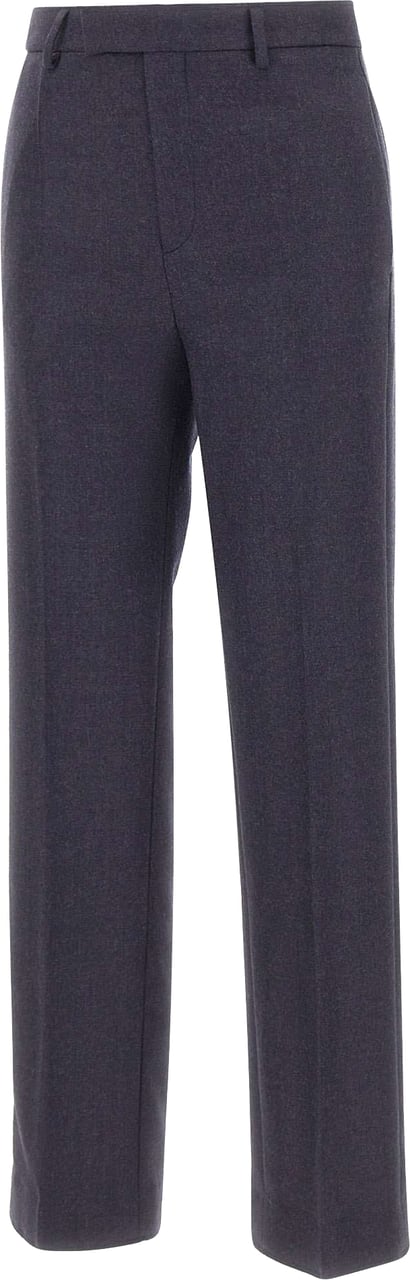 Maison Margiela Trousers Blue Navy