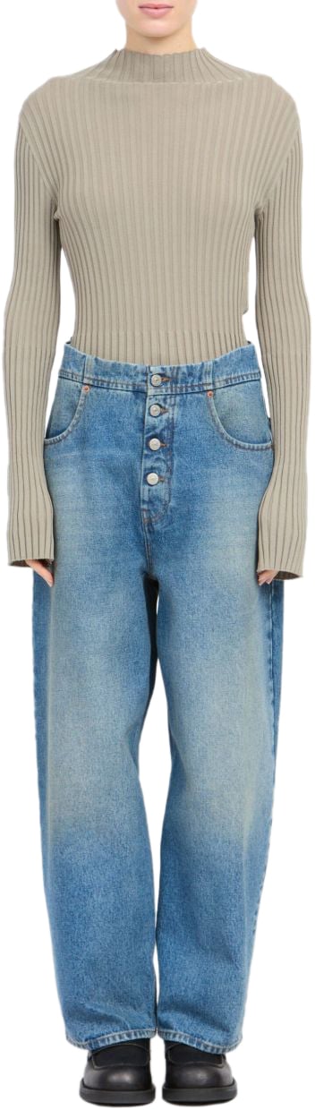 Maison Margiela Jeans Light Blue Blauw