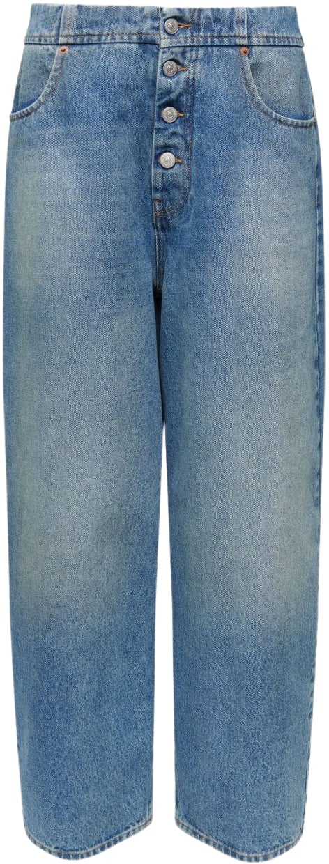 Maison Margiela Jeans Light Blue Blauw
