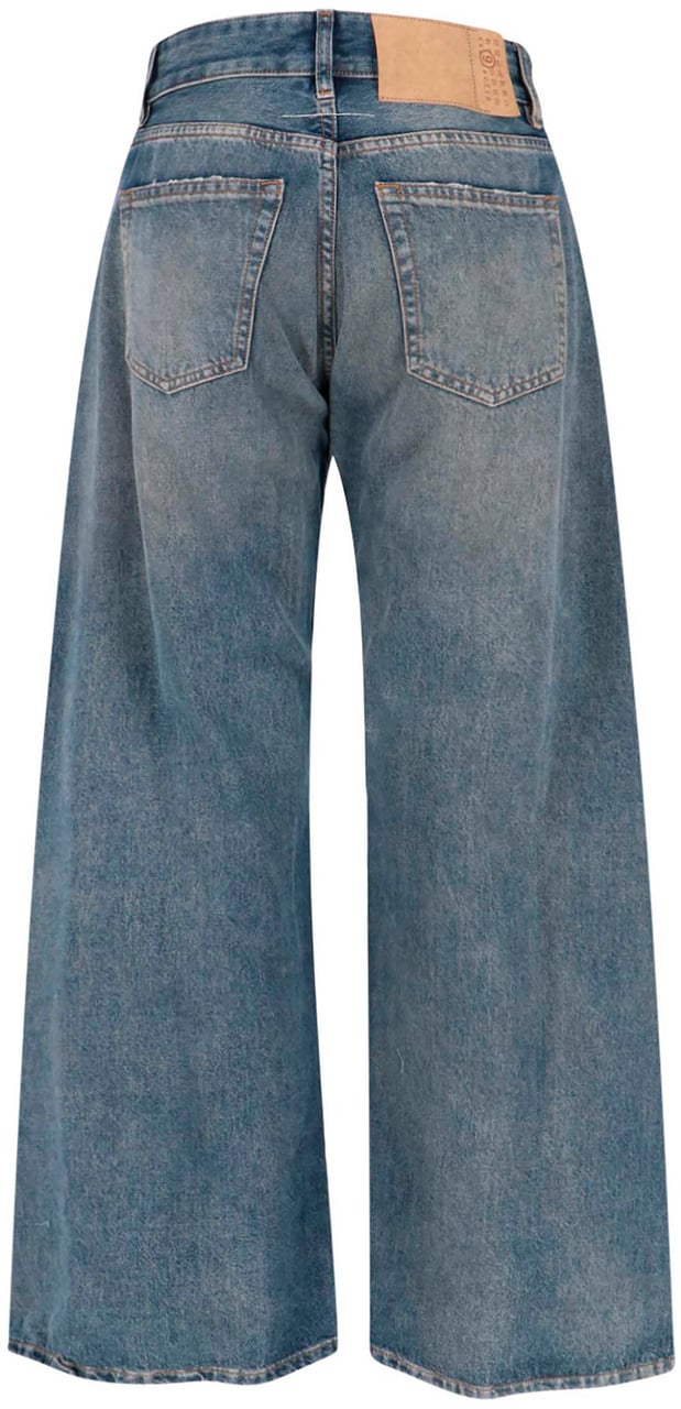 Maison Margiela Jeans Grey Blue Blauw