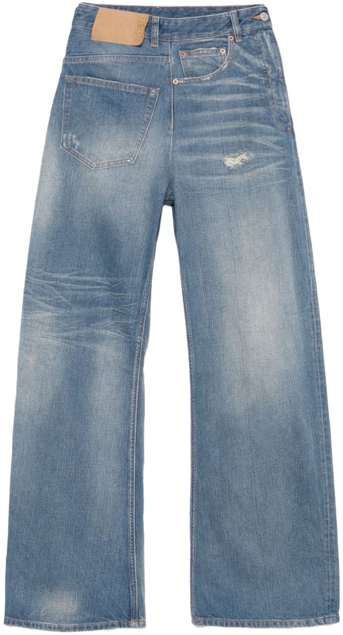 Maison Margiela Jeans Blue Blauw