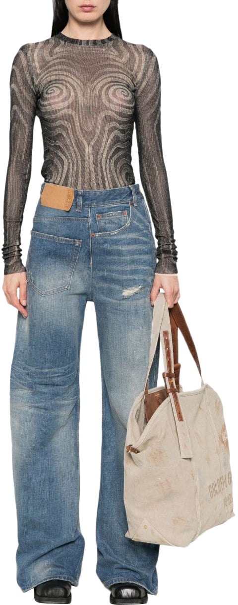 Maison Margiela Jeans Blue Blauw