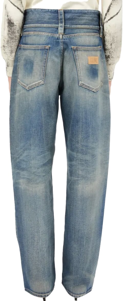 Maison Margiela Jeans Blue Blauw