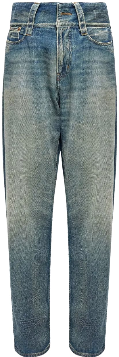 Maison Margiela Jeans Blue Blauw