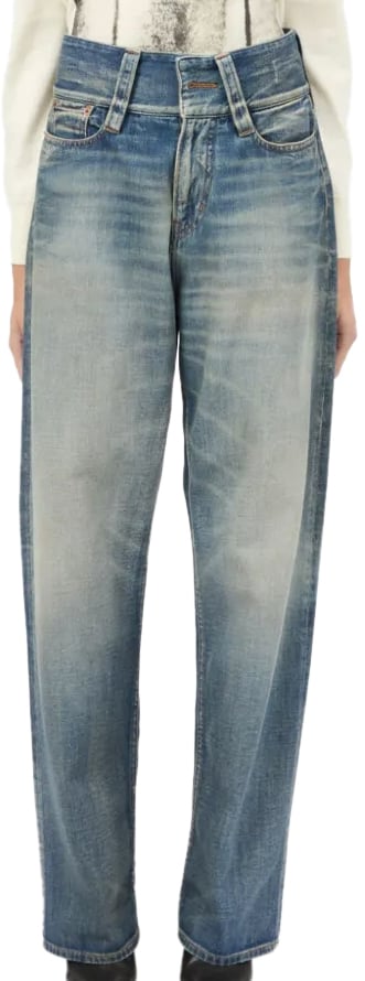 Maison Margiela Jeans Blue Blauw