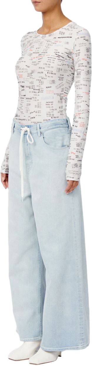 Maison Margiela Jeans Clear Blue Blauw