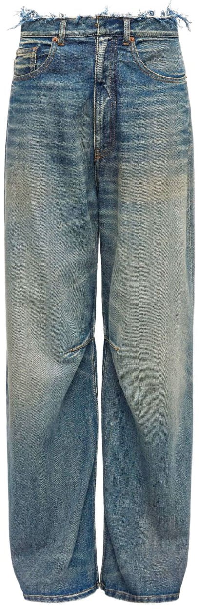 Maison Margiela Mm6 Maison Margiela Jeans Blu Blauw