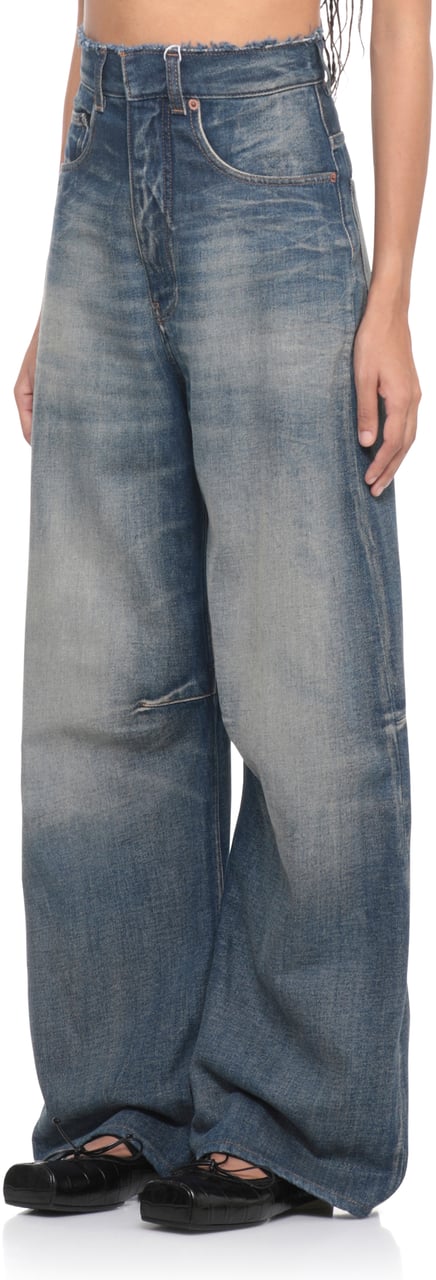 Maison Margiela Jeans Blue Blauw