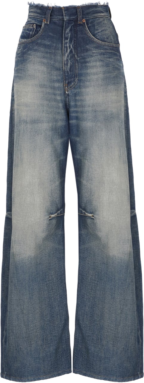 Maison Margiela Jeans Blue Blauw