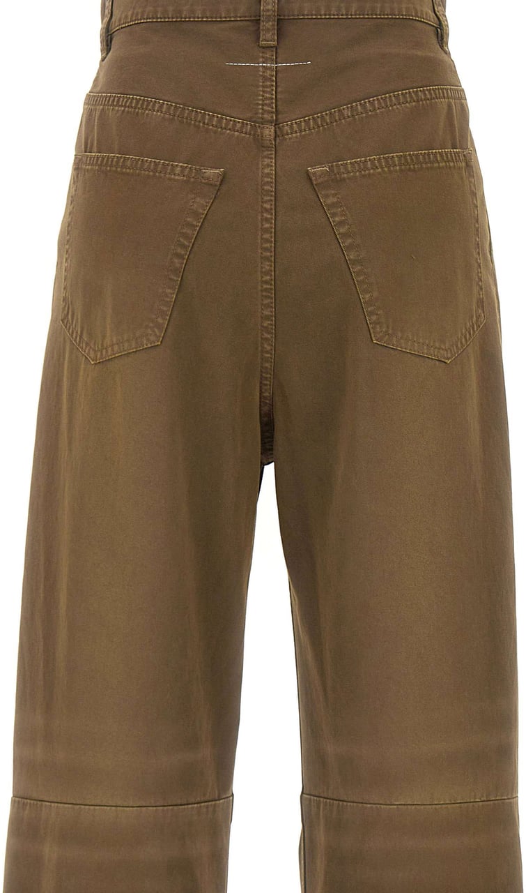 Maison Margiela Trousers Brown Taupe