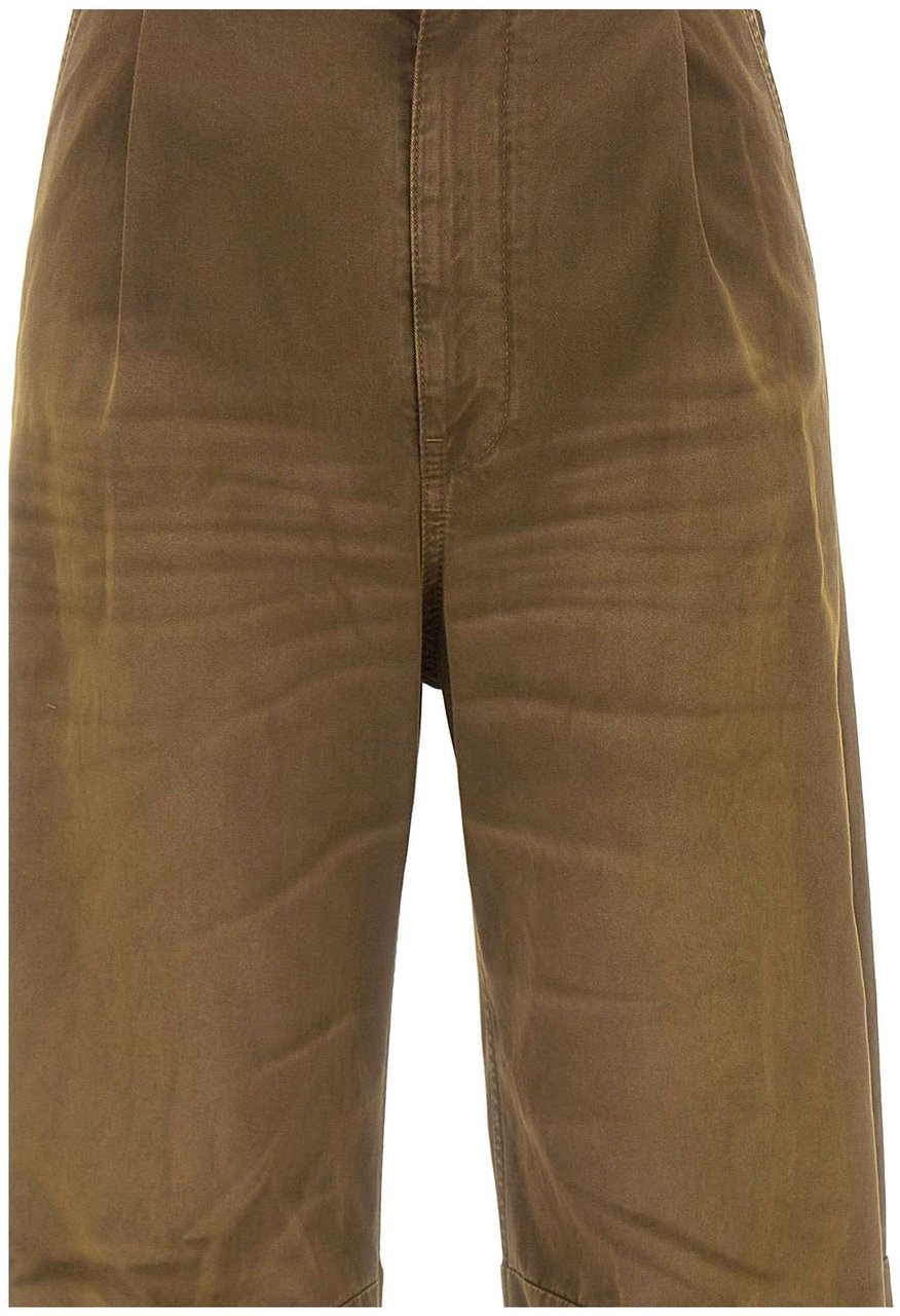 Maison Margiela Trousers Brown Taupe