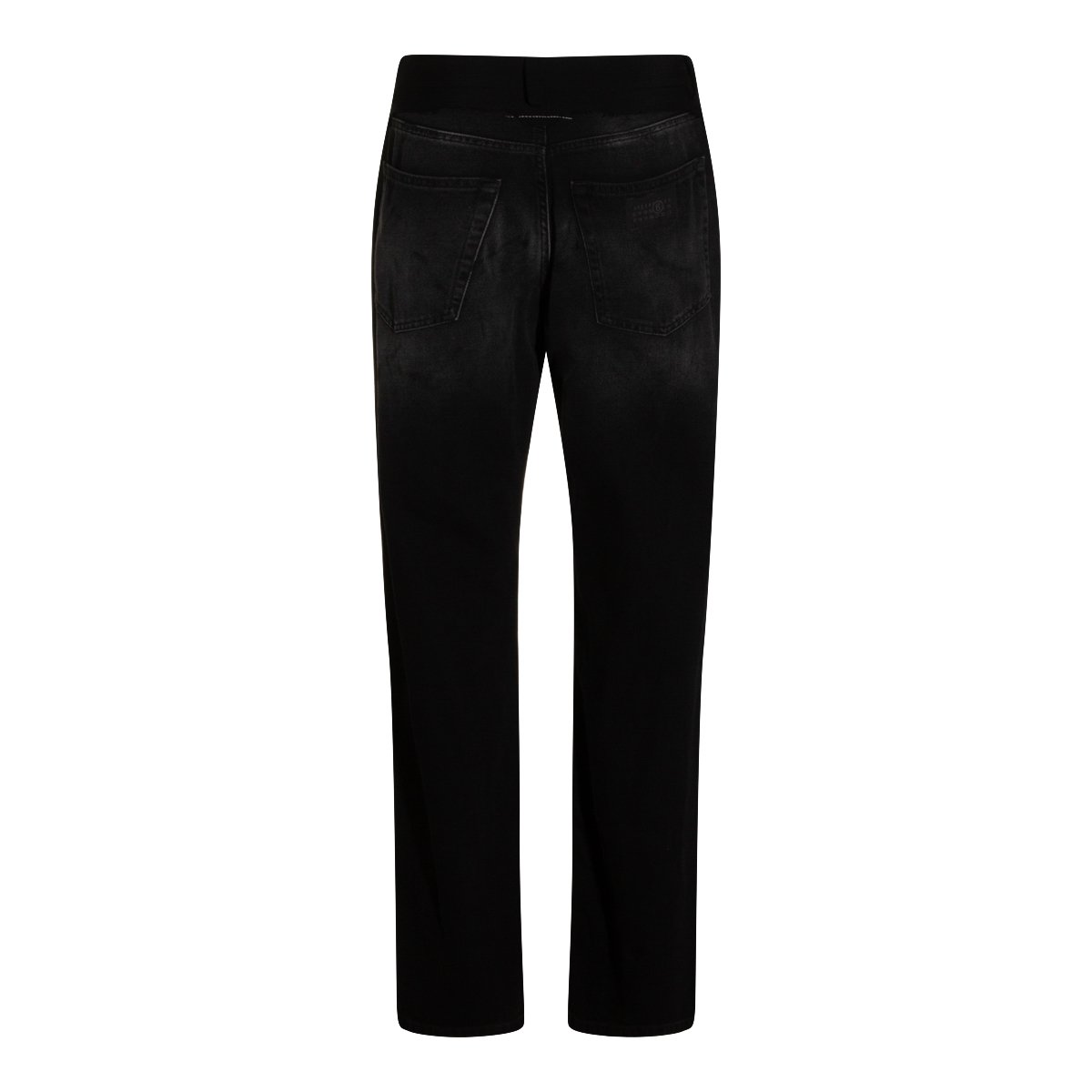 Maison Margiela Black Cotton Jeans Zwart