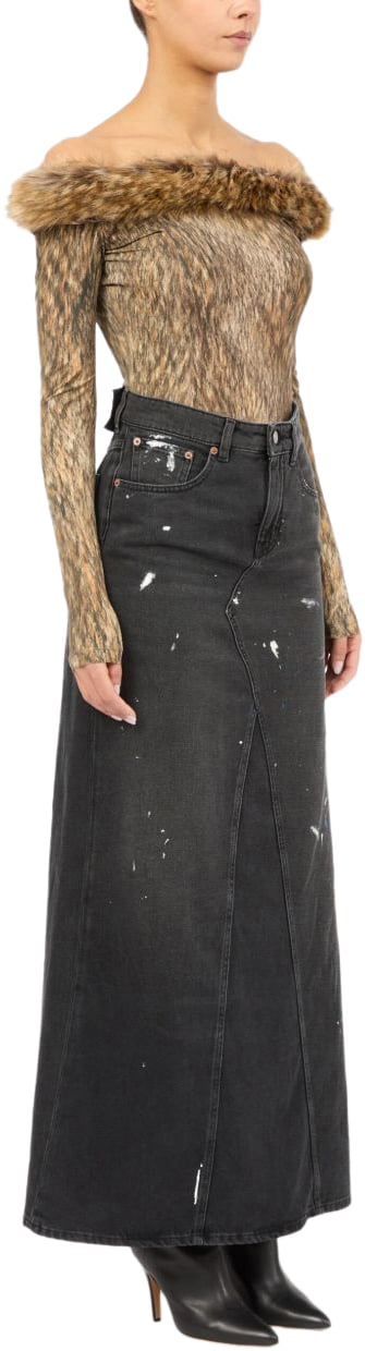 Maison Margiela Skirts Black Zwart