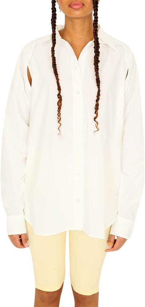 Maison Margiela Shorts Yellow Post It Geel