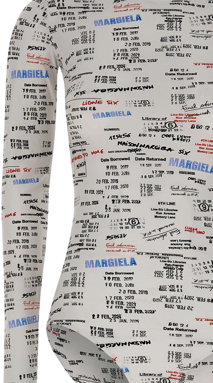 Maison Margiela Top Multicolour Wit