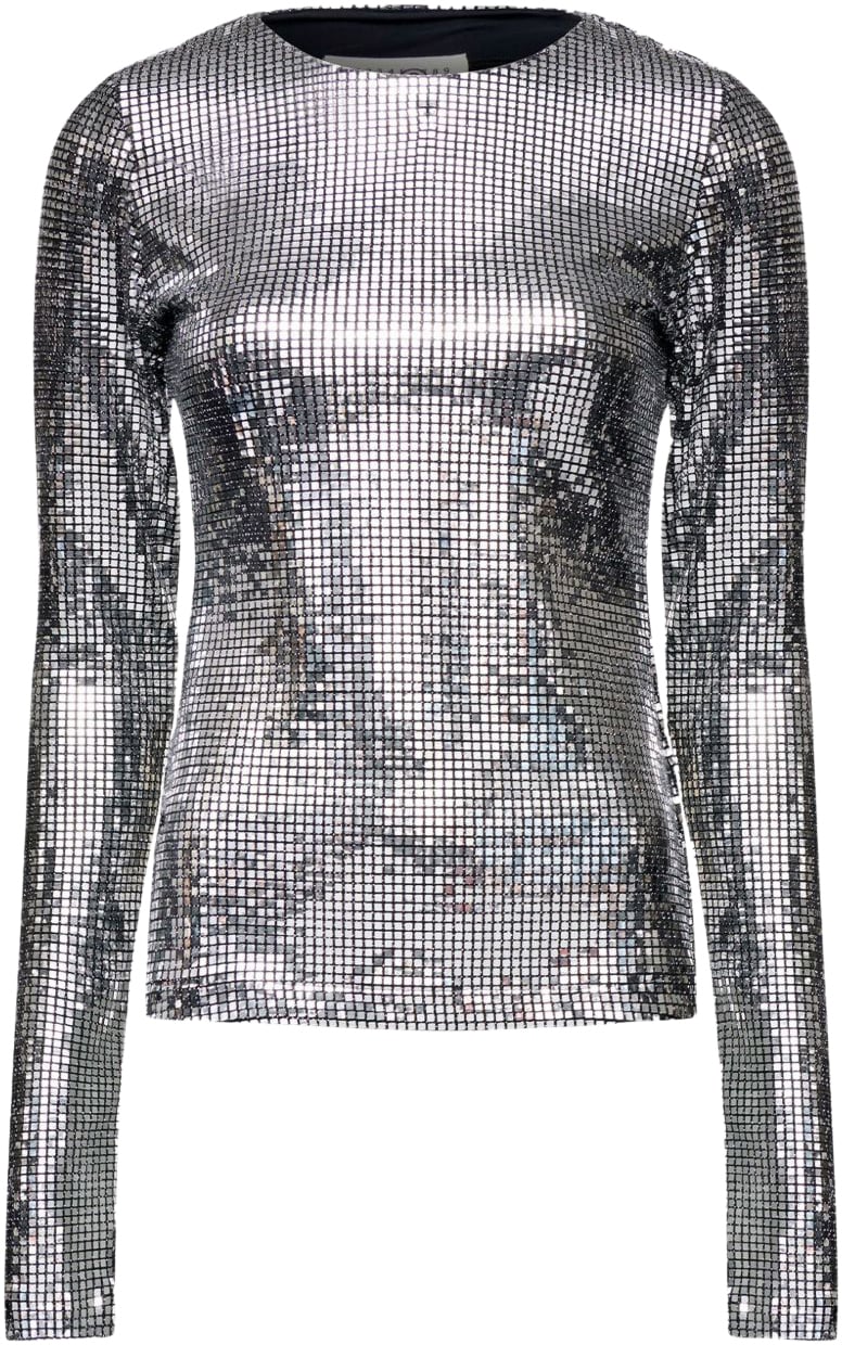 Maison Margiela Top Silver Zilver