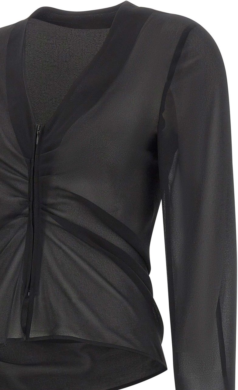 Maison Margiela Shirts Black Zwart