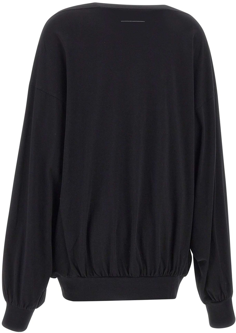 Maison Margiela Sweaters Black Zwart