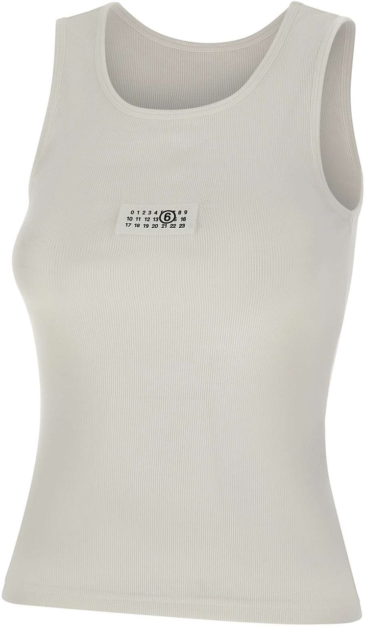 Maison Margiela Top White Wit