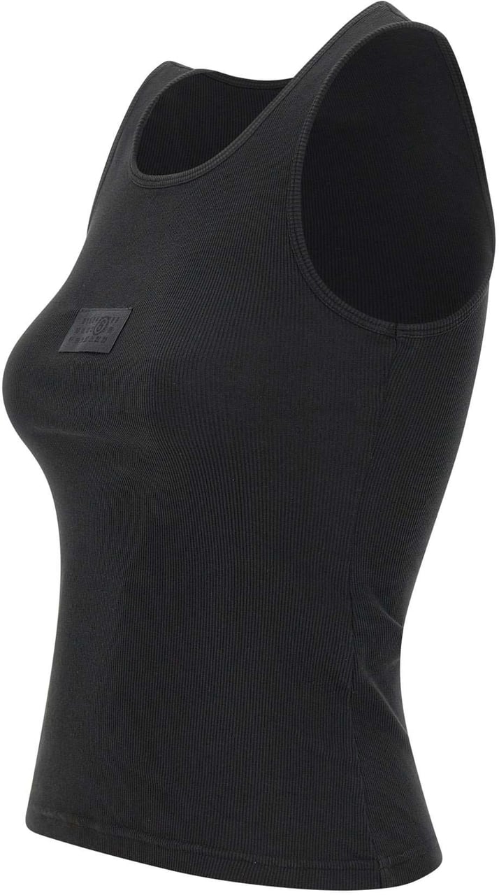 Maison Margiela Top Black Zwart