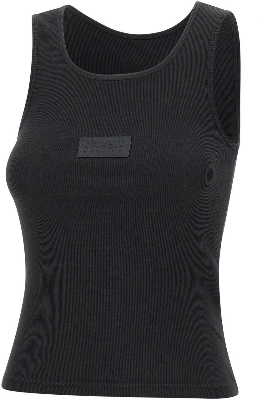 Maison Margiela Top Black Zwart