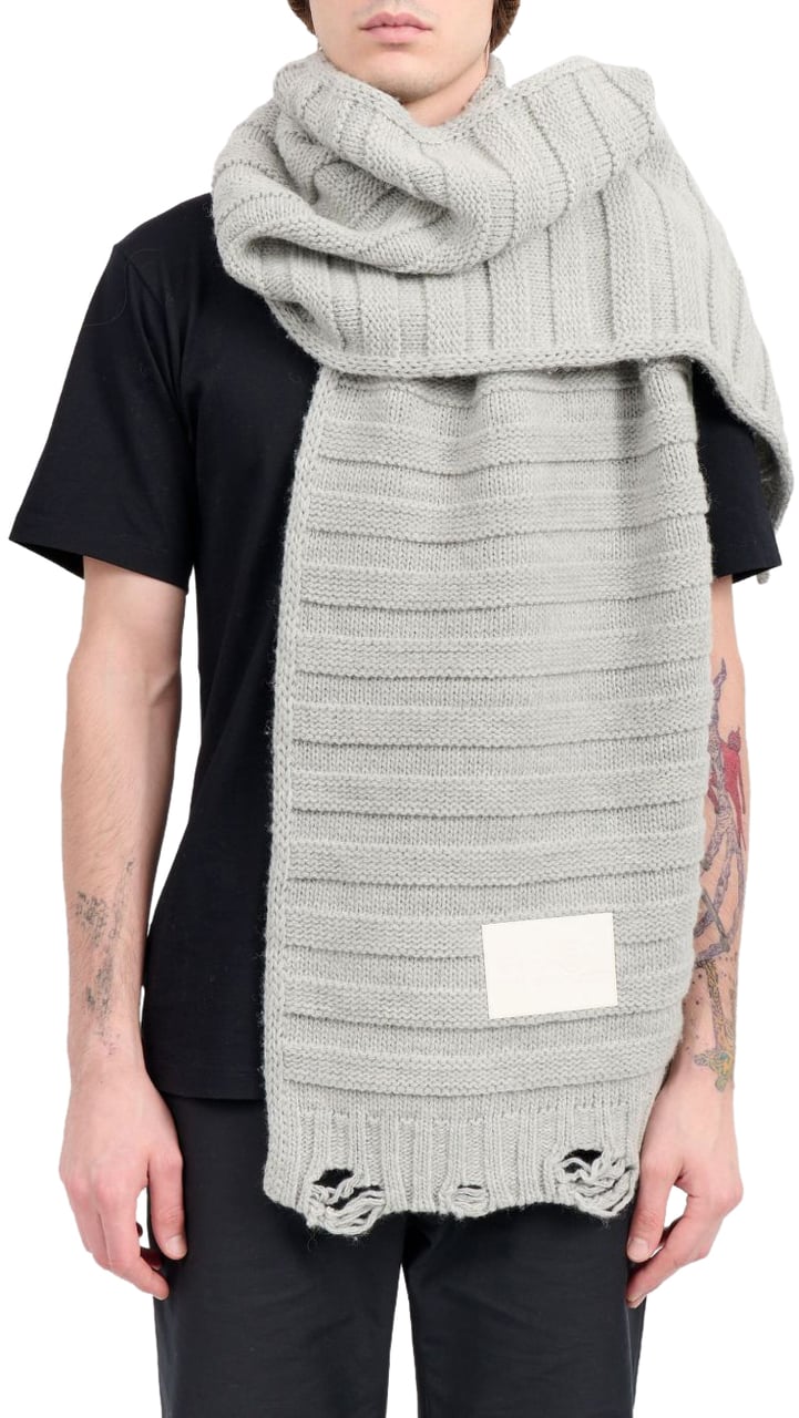 Maison Margiela Scarfs Grey Grijs