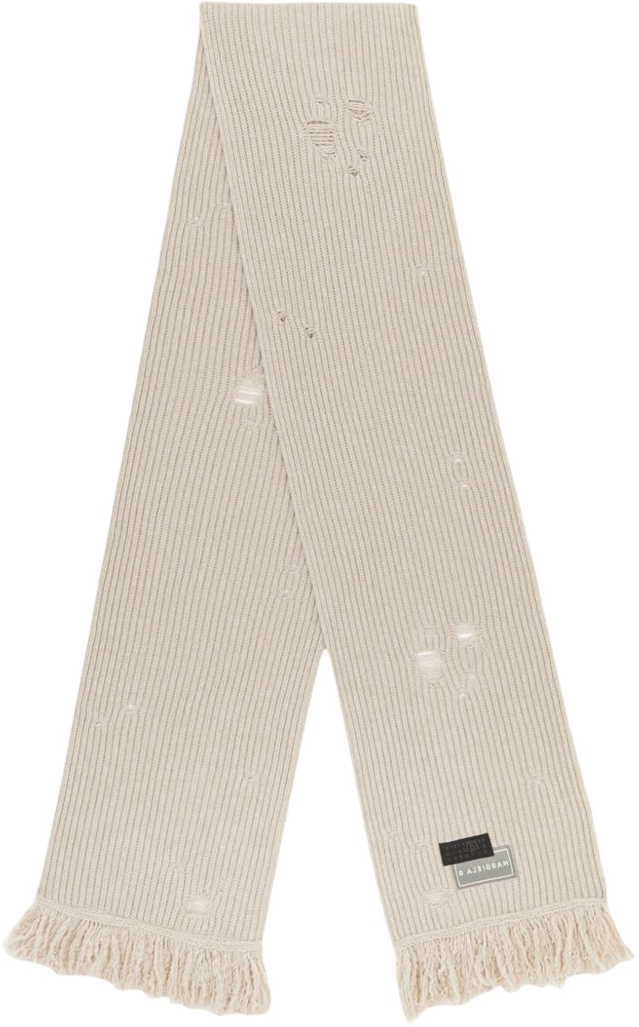 Maison Margiela Scarfs Beige Beige