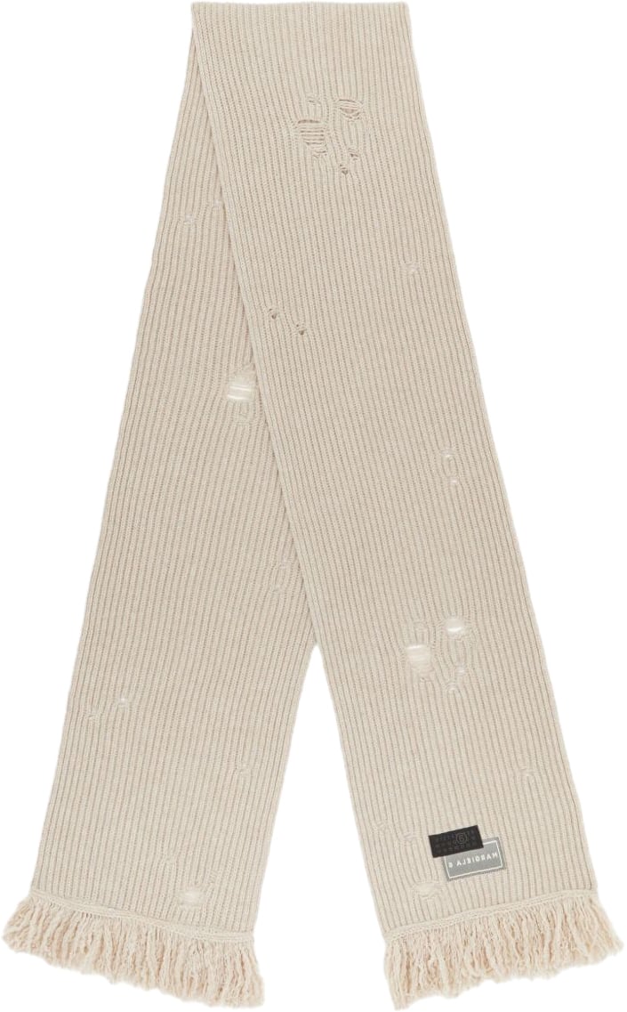 Maison Margiela Scarfs Beige Beige