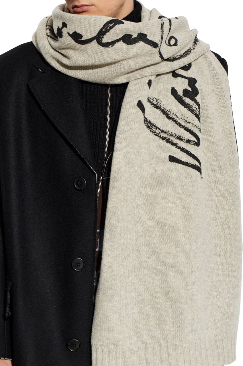 Maison Margiela Scarfs Taupe