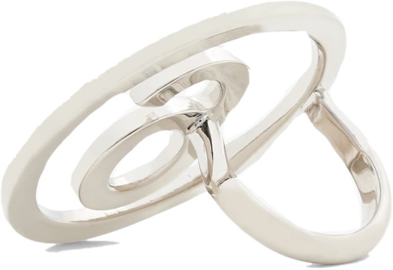 Maison Margiela 6 Logo Ring Zilver