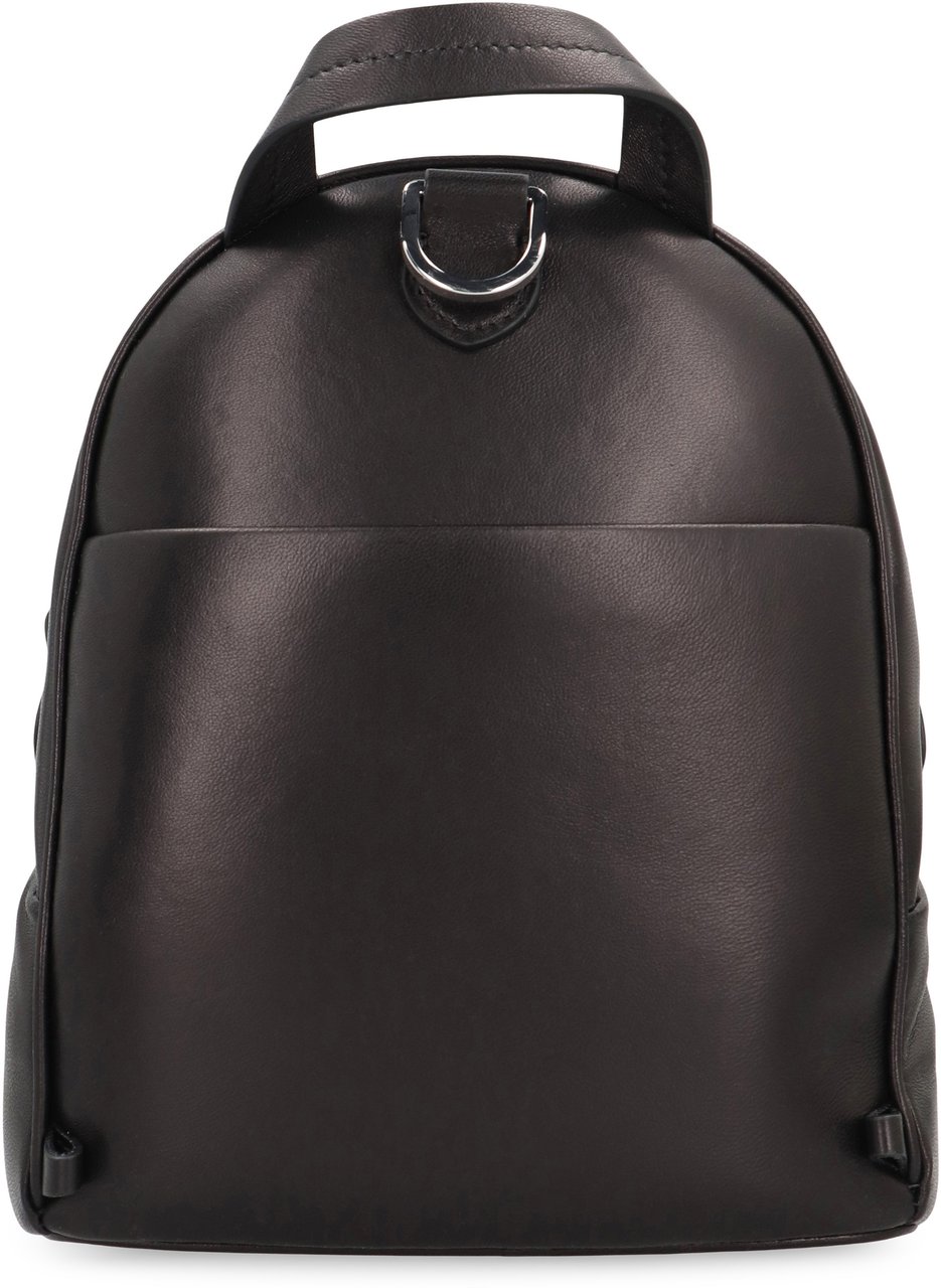 Maison Margiela Leather backpack Glam Slam Zwart
