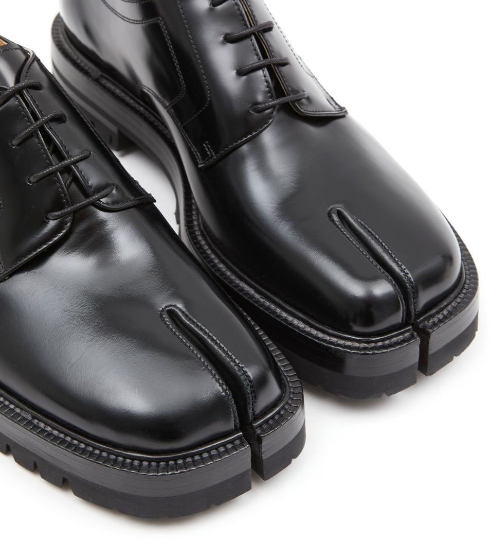 Maison Margiela Flat Shoes Zwart