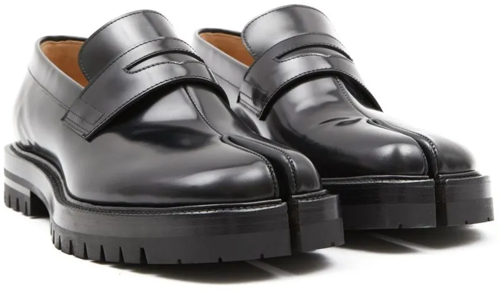 Maison Margiela Tabi County Loafer Black Zwart