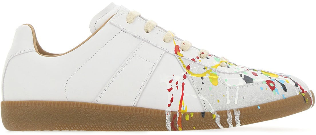 Maison Margiela Maison Margiela Multicolor leather Replica sneakers Wit