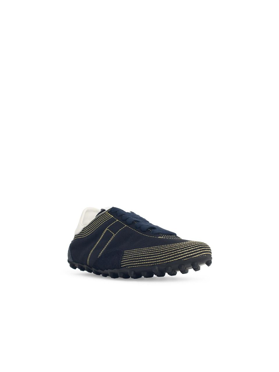 Maison Margiela 'Sprinters' Blue Fabric Sneakers Zwart