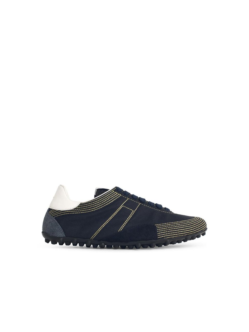 Maison Margiela 'Sprinters' Blue Fabric Sneakers Zwart