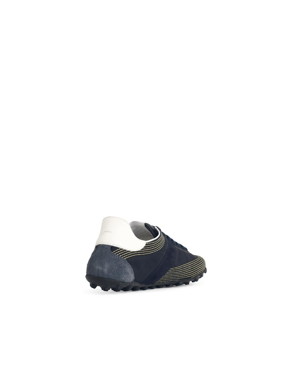 Maison Margiela 'Sprinters' Blue Fabric Sneakers Zwart