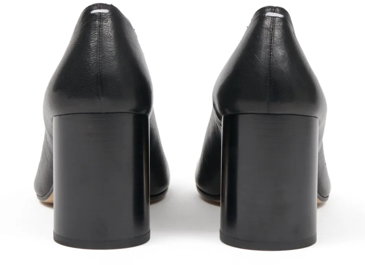 Maison Margiela Tabi High Pump H80 Black Zwart