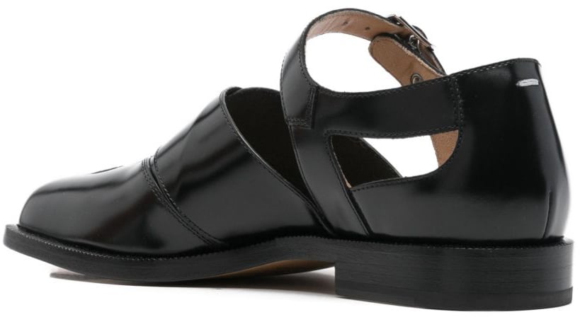 Maison Margiela Flat Shoes Black Zwart