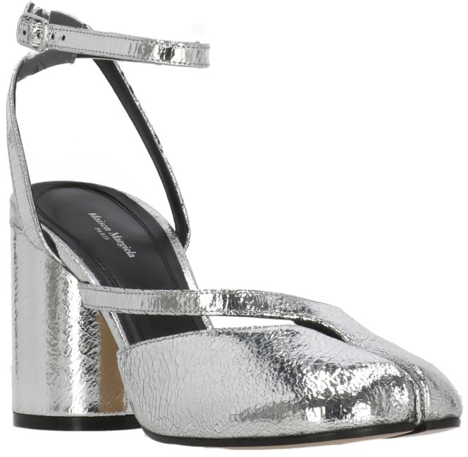 Maison Margiela With Heel Silver Zilver