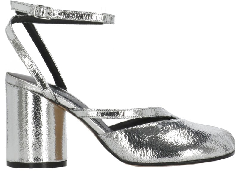 Maison Margiela With Heel Silver Zilver